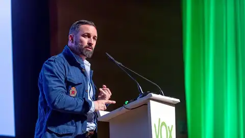 El presidente de Vox, Santiago Abascal El presidente de Vox, Santiago Abascal