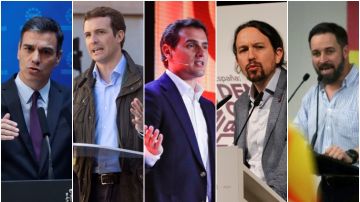 Los principales líderes políticos Los principales líderes políticos