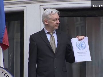 El impresionante cambio de Julian Assange tras siete años en la embajada de Ecuador