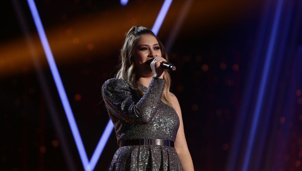 María Espinosa en la Final de ‘La Voz’