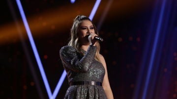 María Espinosa en la Final de ‘La Voz’ 
