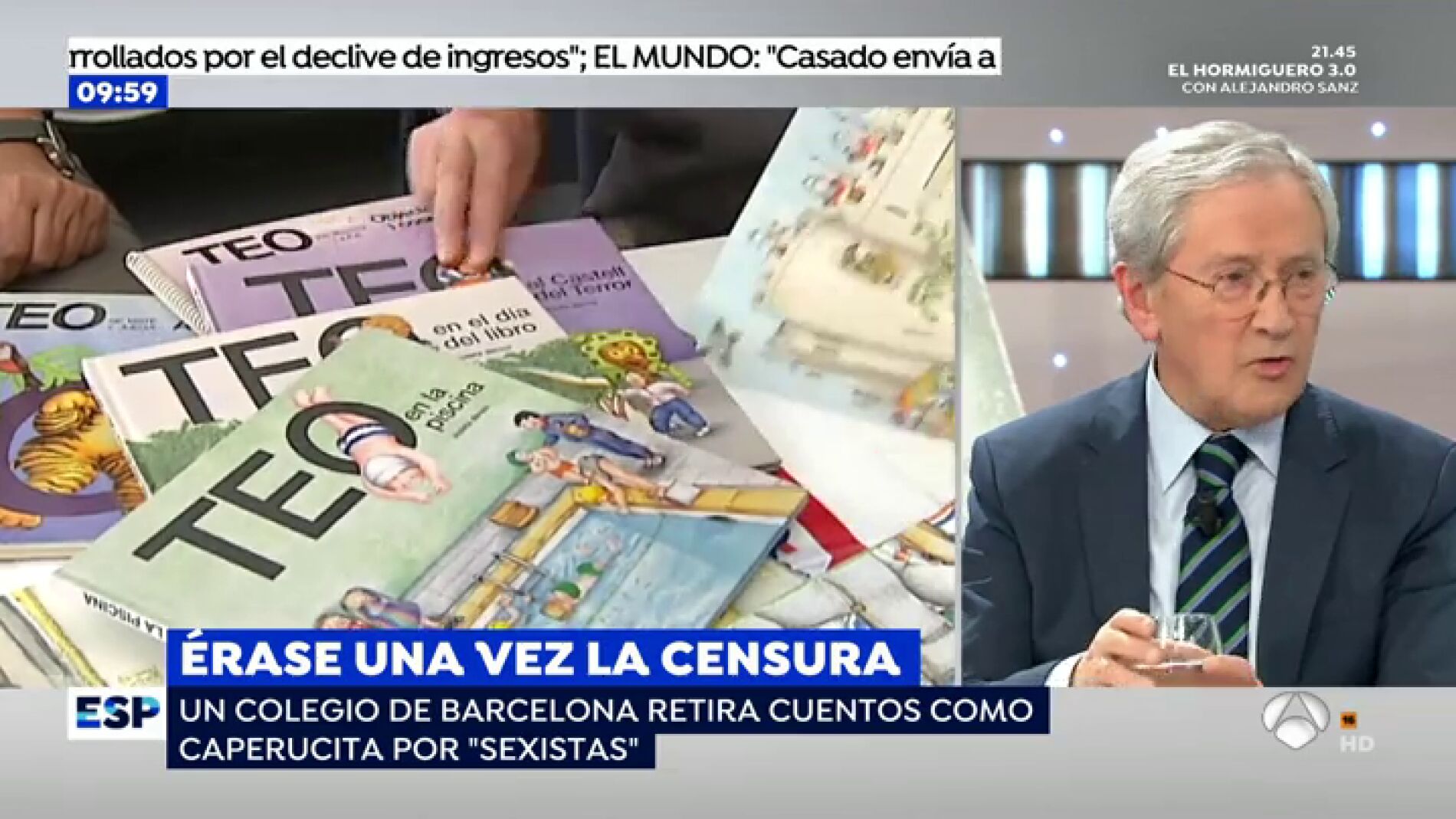 Retiran cuentos 't&oacute;xicos'