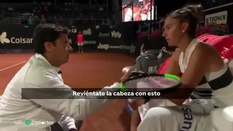 El polémico trato de su entrenador a la tenista Sara Sorribes: "¿Me pongo la faldita y juego yo?" El polémico trato de su entrenador a la tenista Sara Sorribes: "¿Me pongo la faldita y juego yo?"