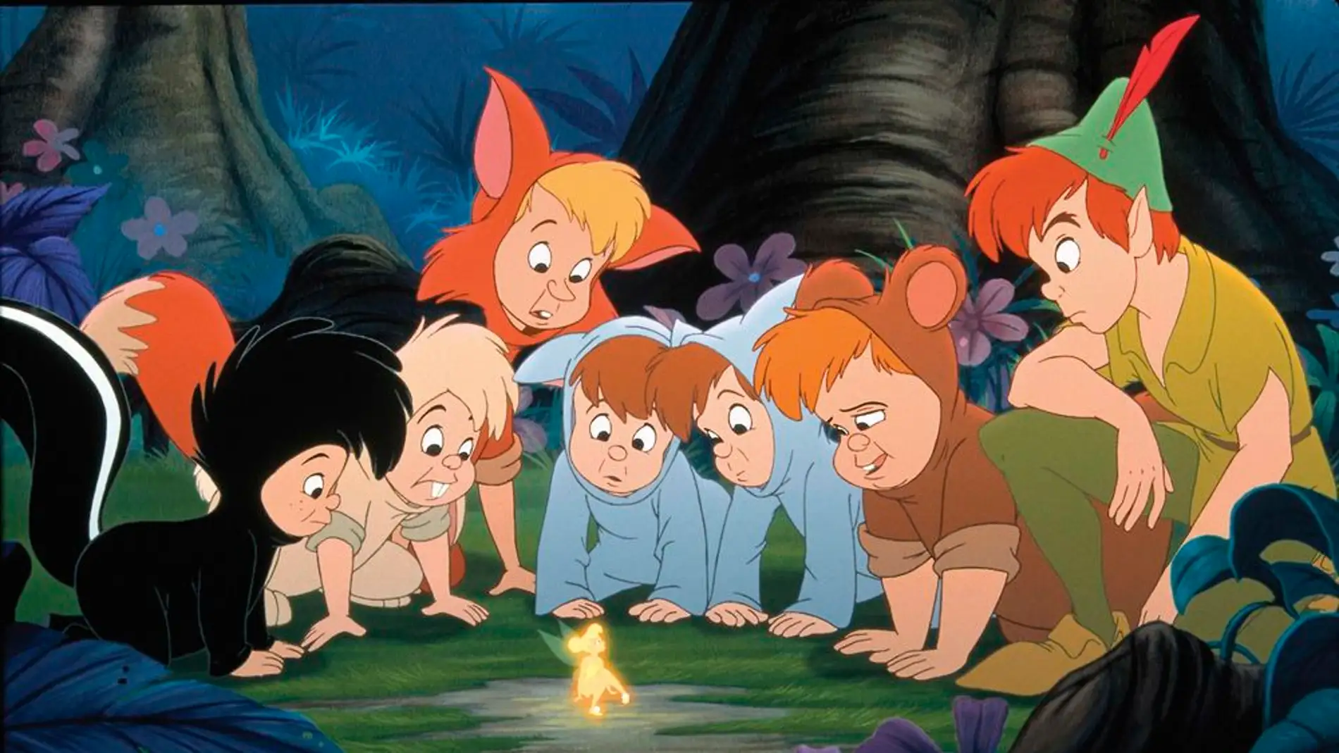 Niños perdidos de 'Peter Pan'