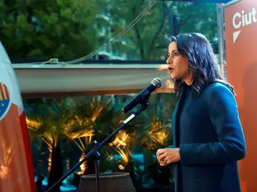 La cabeza de lista de Ciudadanos al Congreso por Barcelona, Inés Arrimadas La cabeza de lista de Ciudadanos al Congreso por Barcelona, Inés Arrimadas