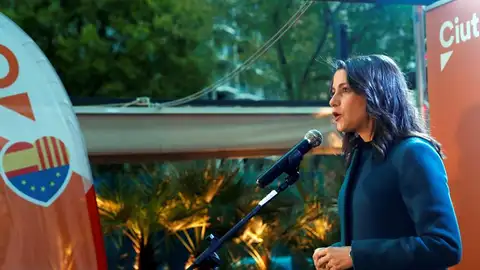 La cabeza de lista de Ciudadanos al Congreso por Barcelona, Inés Arrimadas La cabeza de lista de Ciudadanos al Congreso por Barcelona, Inés Arrimadas