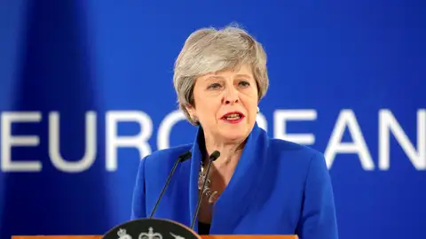 La primera ministra británica, Theresa May La primera ministra británica, Theresa May