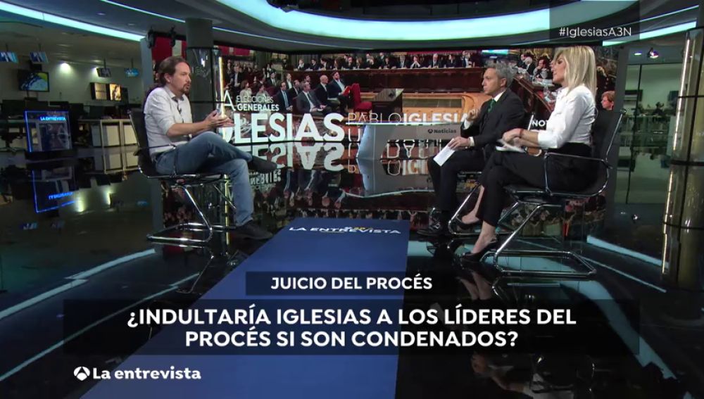 Pablo Iglesias sobre el indulto a los políticos encarcelados: "Si el general Armada lo mereció, quizás pueda haber más personas que lo merezcan"