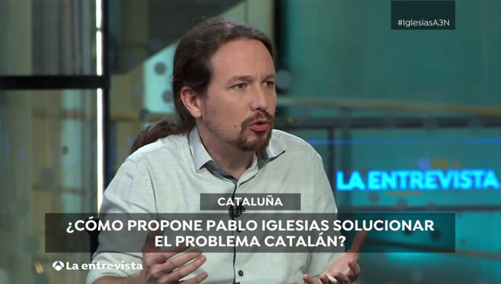 Iglesias apoya un referéndum sobre Cataluña en toda España: "Sería bueno y muy saludable"