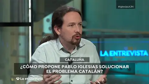 Iglesias apoya un referéndum sobre Cataluña en toda España: "Sería bueno y muy saludable" Iglesias apoya un referéndum sobre Cataluña en toda España: "Sería bueno y muy saludable"