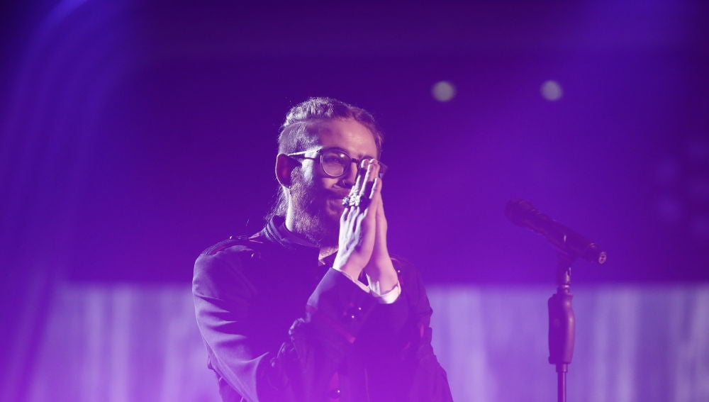 Andrés Martín en la Final de ‘La Voz’