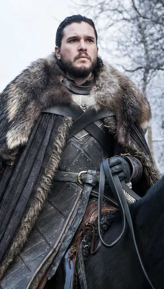 Jon Snow en la última temporada de 'Juego de Tronos' Jon Snow en la última temporada de 'Juego de Tronos'