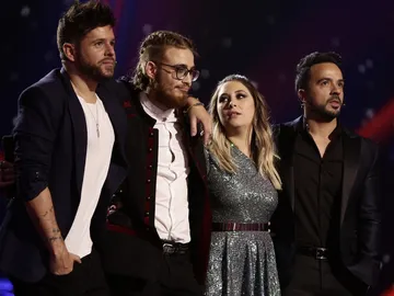 El momento de tensión antes de conocer al ganador de 'La Voz' El momento de tensión antes de conocer al ganador de 'La Voz'