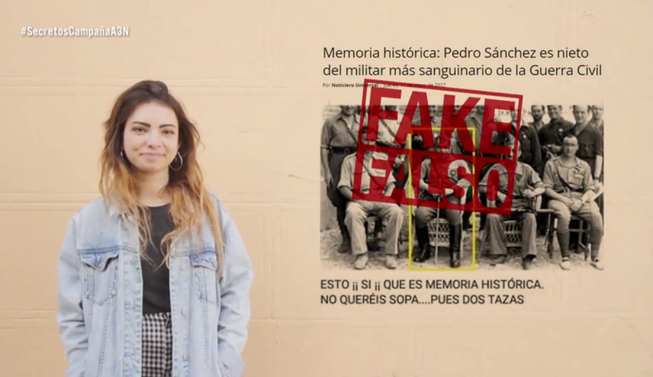 Estas son las noticias falsas sobre los candidatos del 28A Estas son las noticias falsas sobre los candidatos del 28A