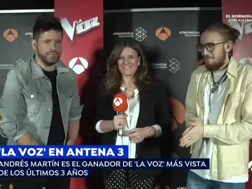 Las palabras de Andrés Martín tras ganar ‘La Voz’: “Ha sido un gran paso a nivel personal” Las palabras de Andrés Martín tras ganar ‘La Voz’: “Ha sido un gran paso a nivel personal”