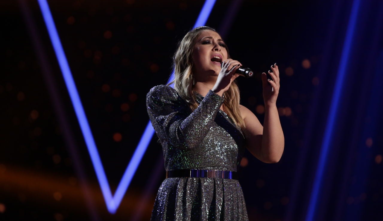 María Espinosa canta 'Amiga mía' en la Final de 'La Voz'