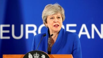 La primera ministra británica, Theresa May