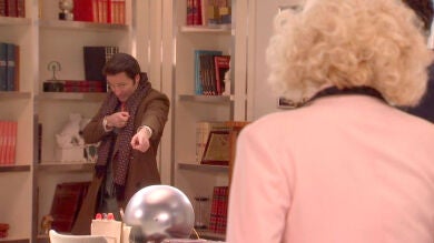 Fernando Andina se 'carga' el decorado de 'Amar es para siempre' en plena grabación