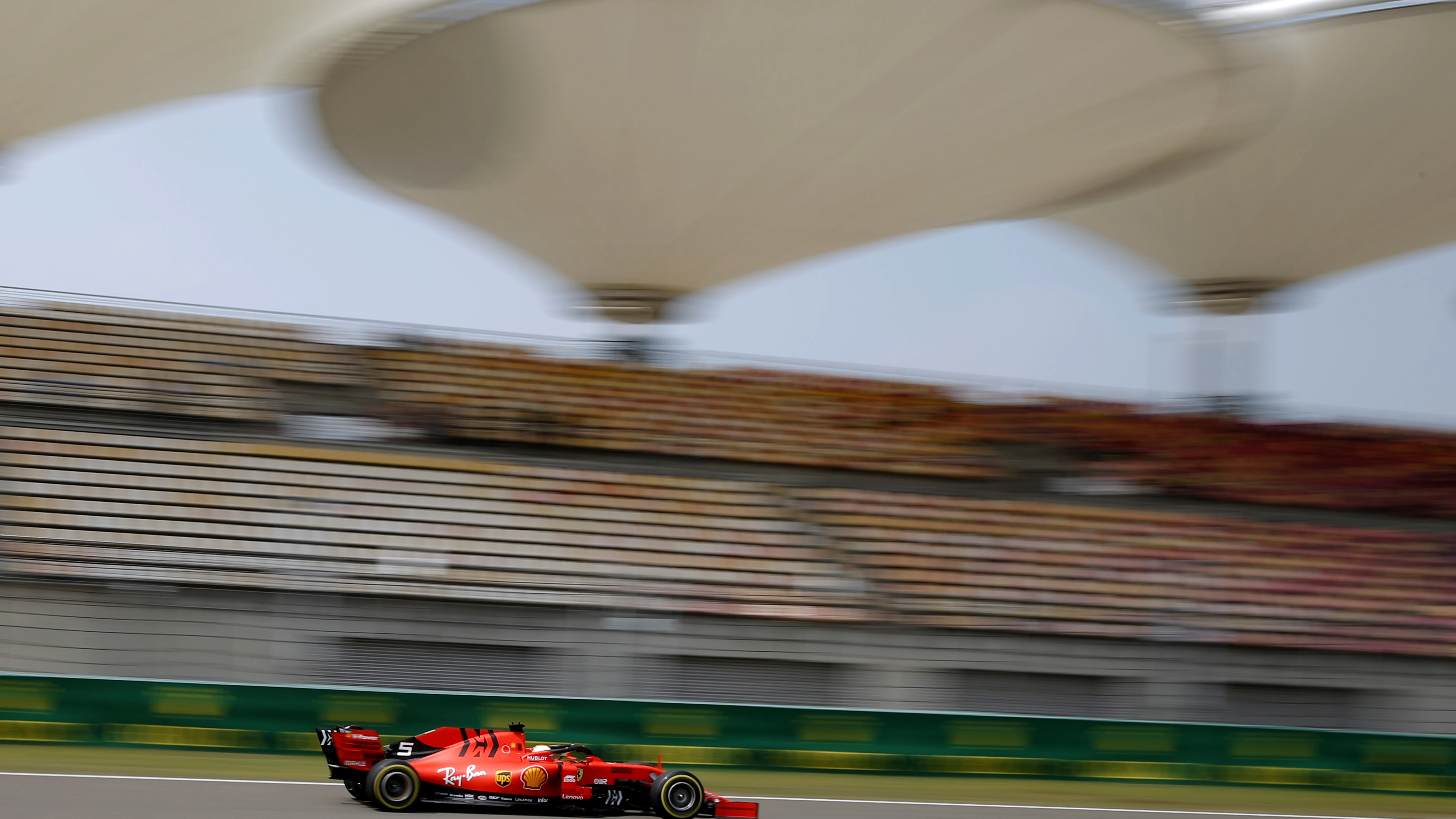 Sebastian Vettel, en los Libres del GP de China Sebastian Vettel, en los Libres del GP de China