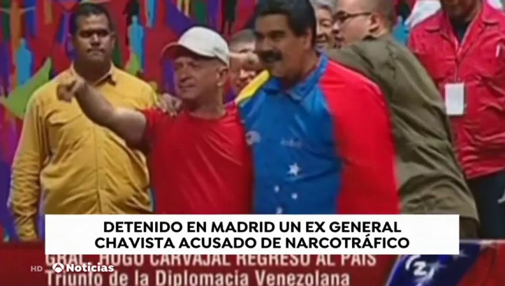Detenido en Madrid al exgeneral venezolano Hugo Carvajal, reclamado por narcotráfico en EEUU