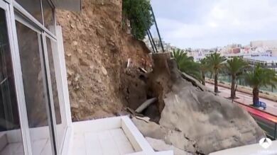 Los afectados del derrumbe podrían tardar cuatro meses en volver
