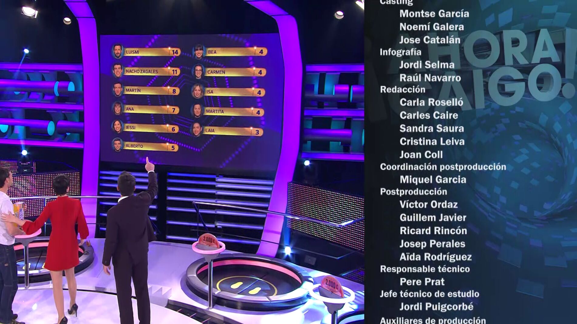 Estos son los finalistas de los 11 fant&aacute;sticos de '&iexcl;Ahora caigo!'