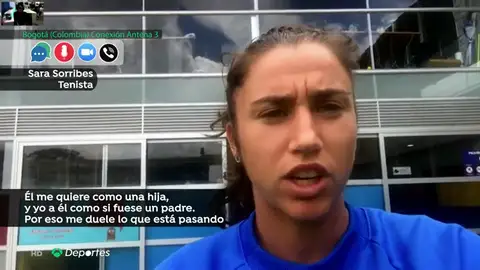 Sara Sorribes defiende a su entrenador: "Es como un padre para mí, hizo su trabajo como profesional" Sara Sorribes defiende a su entrenador: "Es como un padre para mí, hizo su trabajo como profesional"