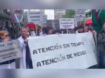 Protestas de los médicos de Atención Primaria Protestas de los médicos de Atención Primaria