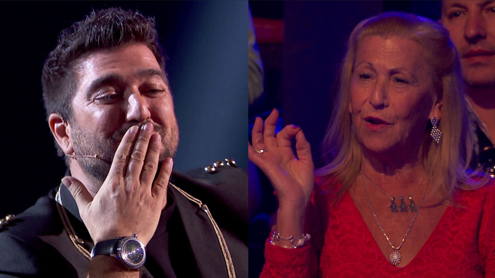 La madre de Antonio Orozco interviene en directo en la final de 'La Voz'