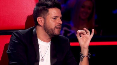 El divertido doblaje de Keunam y Hermoti en la piel de Pablo López, Luis Fonsi y Paulina Rubio en la final de 'La Voz'