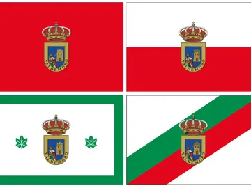 Las propuestas de banderas del Ayuntamiento de Valdemoro para que sus vecinos voten Las propuestas de banderas del Ayuntamiento de Valdemoro para que sus vecinos voten