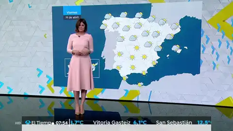 Sol y temperaturas al alza en toda la península LA PREVISIÓN DEL TIEMPO