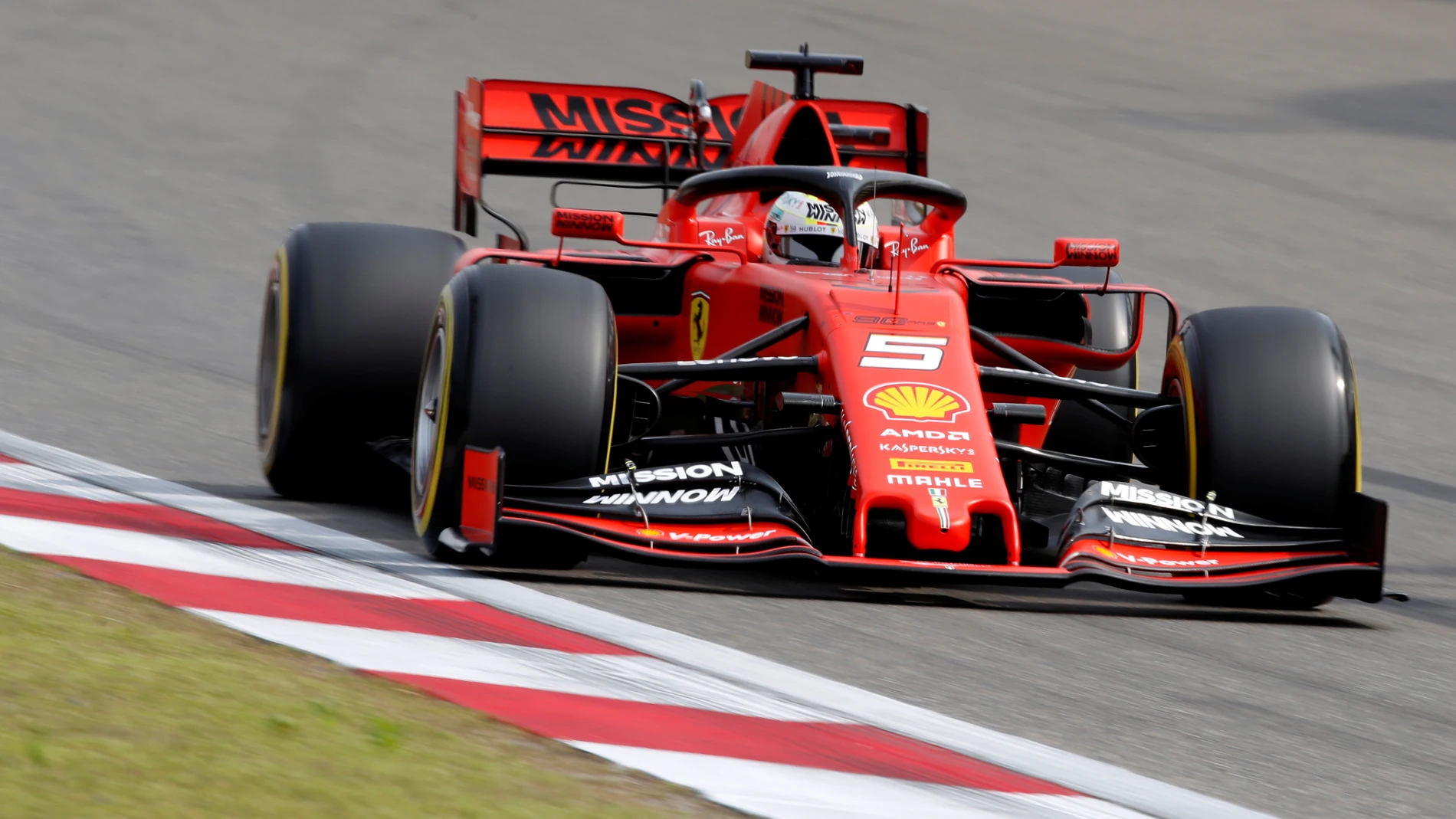 Sebastian Vettel, en el GP de China Sebastian Vettel, en el GP de China