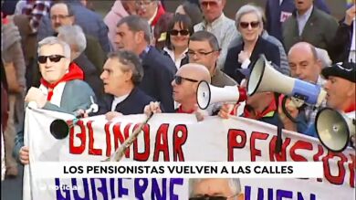 Miles de manifestantes en decenas de ciudades exigen blindar las pensiones