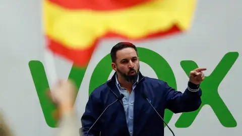 El presidente de Vox, Santiago Abascal El presidente de Vox, Santiago Abascal