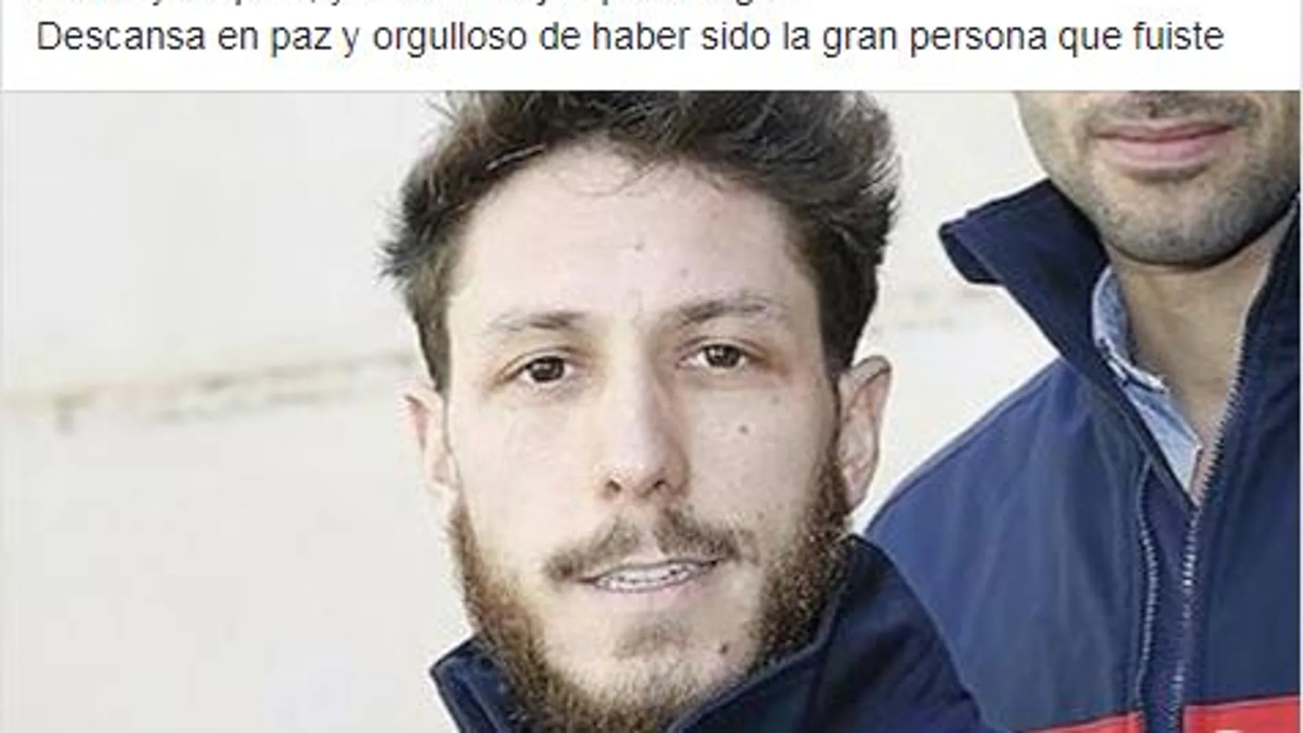 Pablo Cano, bombero fallecido a los 34 años Pablo Cano, bombero fallecido a los 34 años