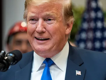 El presidente estadounidense Donald Trump El presidente estadounidense Donald Trump