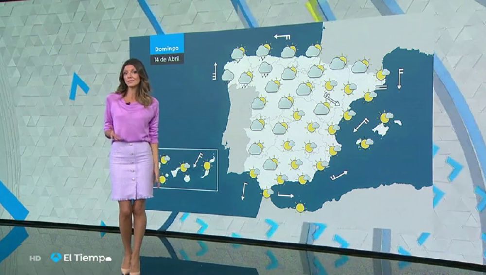 La semana acabará con lluvia débil en Galicia y Cantábrico y más calor