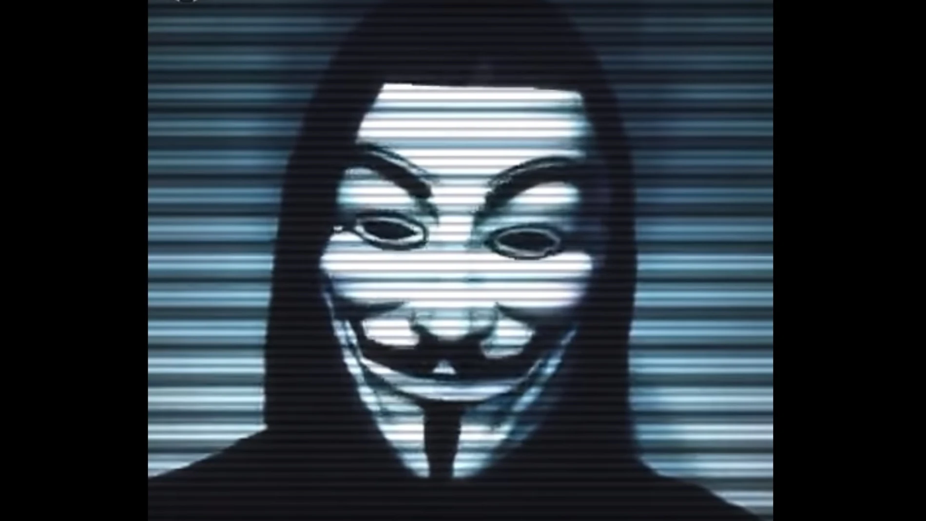 Un miembro de Anonymous Un miembro de Anonymous
