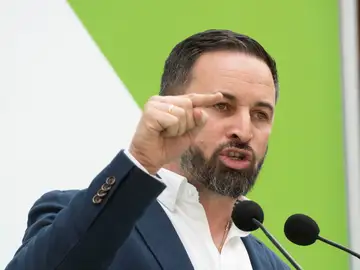 El candidato a la presidencia del Gobierno de Vox, Santiago Abascal El candidato a la presidencia del Gobierno de Vox, Santiago Abascal