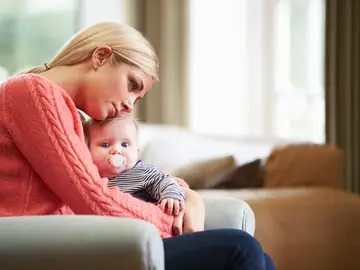 Madre con bebé Madre con bebé