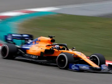 Carlos Sainz, durante el GP de China Carlos Sainz, durante el GP de China