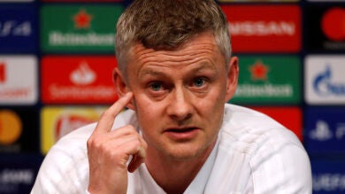 Solskjaer, antes de jugar en el Camp Nou: 