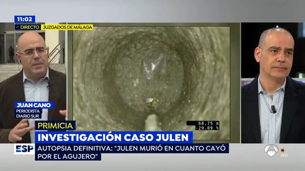 Julen murió en el momento de la caída al pozo de un golpe en la cabeza, según la autopsia definitiva