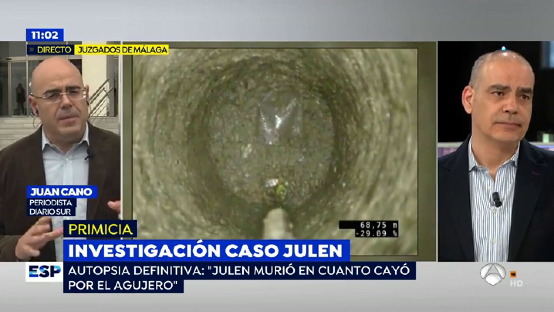 Julen muri&oacute; en el momento de la ca&iacute;da al pozo de un golpe en la cabeza, seg&uacute;n la autopsia definitiva