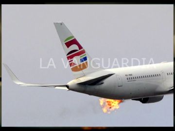 Un incendio en uno de sus motores obliga a un avi&oacute;n Barcelona-Tel Aviv a aterrizar de nuevo en el aeropuerto de El Prat