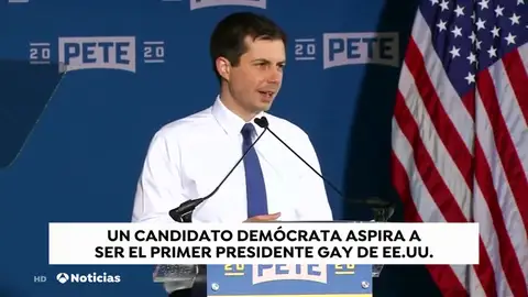 Gay y veterano de guerra, así es el candidato estadounidense que quiere echar a Trump Gay y veterano de guerra, así es el candidato estadounidense que quiere echar a Trump