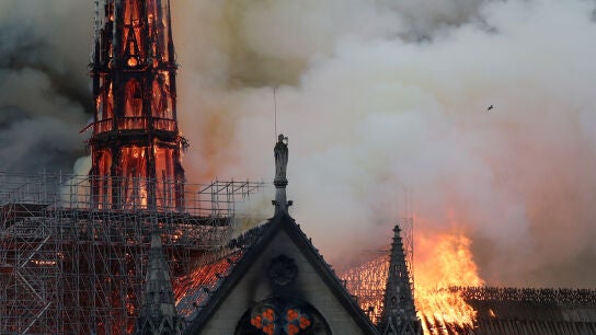 Incendio en Notre Dame