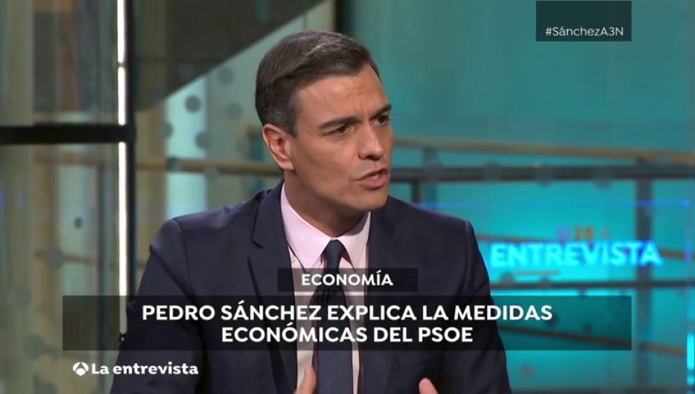 Pedro Sánchez, sobre la economía: "Hemos demostrado que una politica económica rigurosa es compatible con la política social"