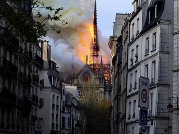 Notre Dame en llamas Notre Dame en llamas